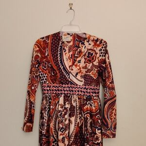 Jonny Herbert Vintage  Long Sleeve Dress